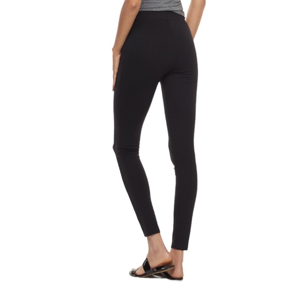 NWT Utopia by HUE Seamed Active Wear Leggings Pants. Size L - Picture 2 of 5